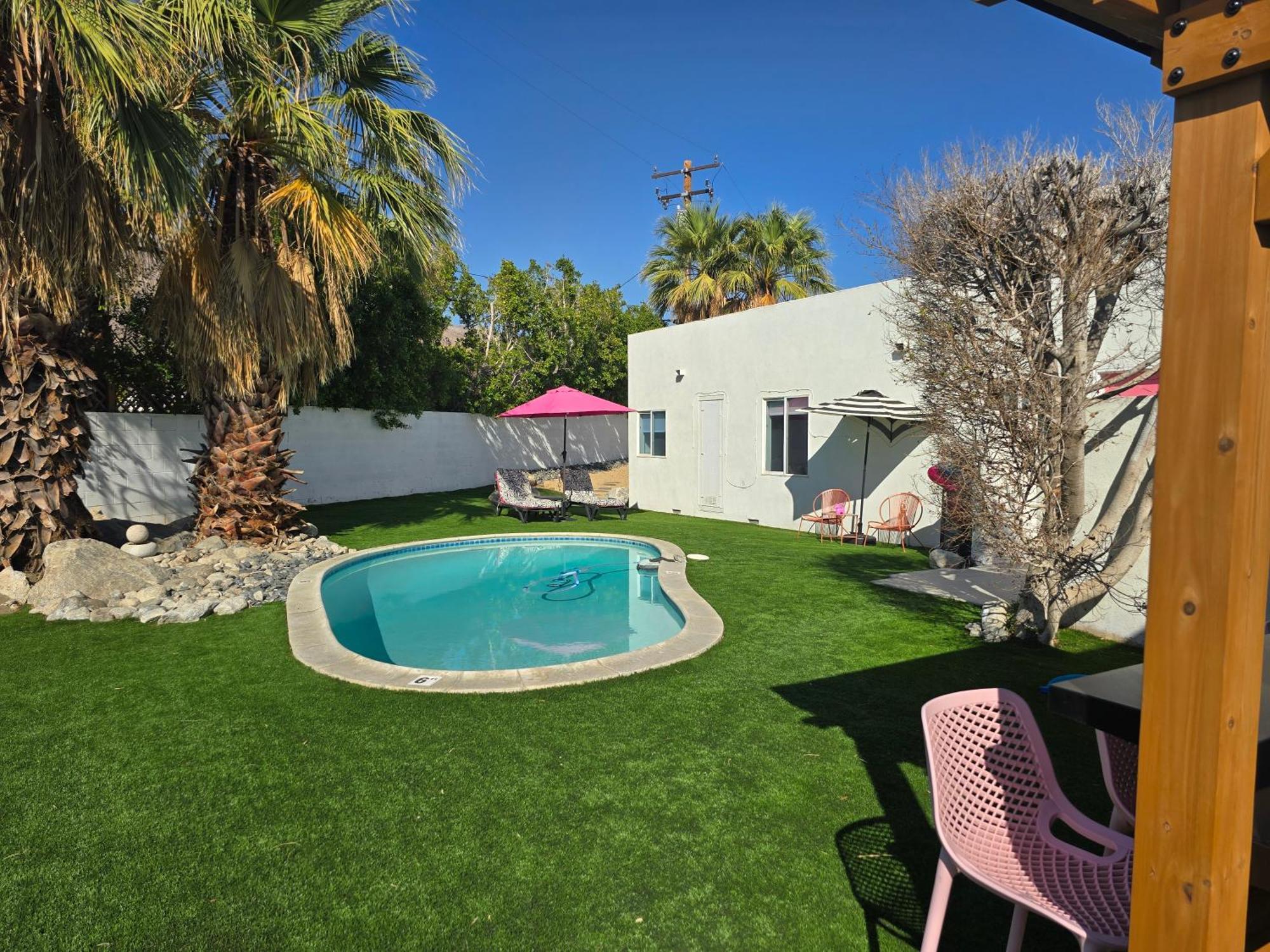The Pink Paloma - A Barbie Inspired Villa In Palm Springs Exterior foto